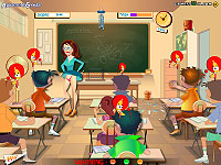 NAUGHTY CLASSROOM　教室の中の物をクリックして先生にＨなイタズラを仕掛けるゲーム