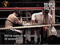 チェスとボクシングを融合させたチェスボクシングの試合風景