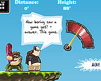 Homerun In Berzerk Land　オタクをぶっ飛ばして飛距離をのばすゲーム