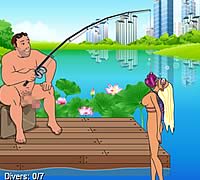 Dildo Fishing Full Version　ディルドーで女を釣り上げるエロフラッシュ