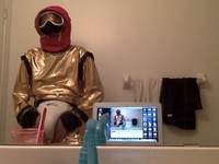 ファールカップが大好きな男のファールカップオナニー