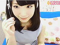 清楚な女子大生がライブチャットで指オナ絶頂