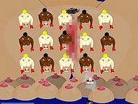 NUDE INVADERS　ウン◯座りインベーダーにディルドをブチ込むエロフラゲーム