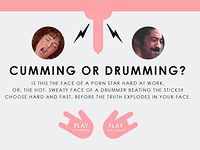 【10問クイズ】 この顔はドラムを叩いてる？それともSEXしてる？