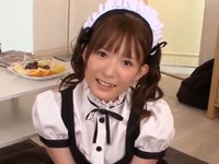 ブラコンの激カワ妹にメイドコスでフェラしてもらった♪