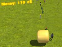 Big Cheese Roll 巨大チーズを転がして牛や人間を轢いていくゲーム