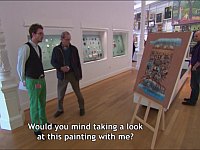 IKEAで売られていた絵を美術館に置いてみた