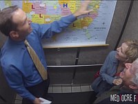 エレベーターに乗っていたらいきなり天気予報が始まった