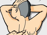 極楽マッサージ道【簡単アクションゲーム】　背中のツボを押すゲーム