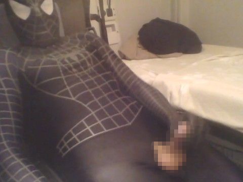 スパイダーマンオナニー