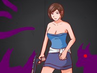 Resident Evil - Hounded　バイオハザードのジルが触手レイプされるエロフラッシュ