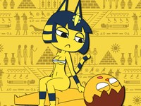 Ankha Sex Parody　ナイルがリズミカルにSEXするエロフラッシュ