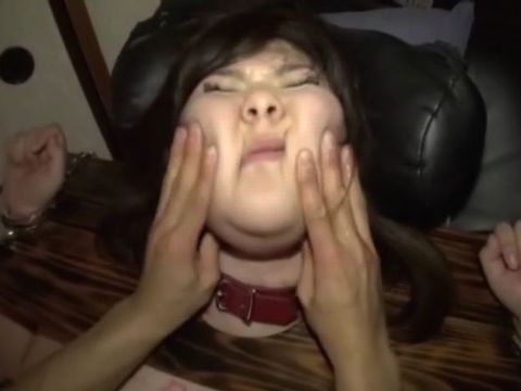 体重95キロのマゾな雌豚女に拘束中出しファック 三坂朱美