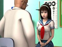 【3DCGアニメ】催眠術を使って逆らえない女生徒をハメるエロ保険医