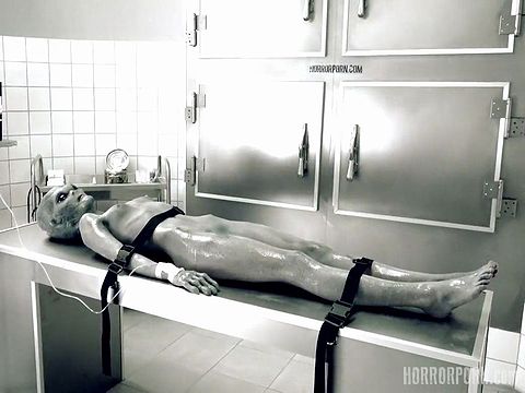 【無修正】ロズウェル事件で捕まった宇宙人が科学者にレイプされてる衝撃映像