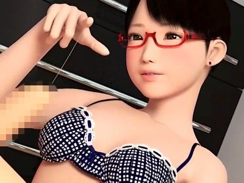 眼鏡の妹にフェラしてもらう兄