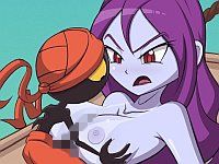 Lusty Loop #1 - Risky Boots XXX Parody リスキー・ブーツがパイズリぶっかけされるエロフラッシュ