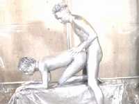 【ゲイ】銀粉まみれの細マッチョがシルバーに輝くウェット&メッシーホモセク！！