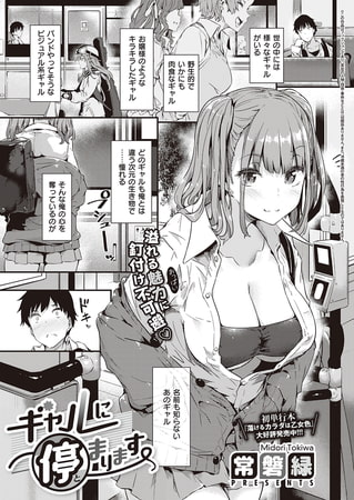 エロ漫画『ギャルに停まります』をrawやhitomiを使わずに無料で読む方法│常磐緑